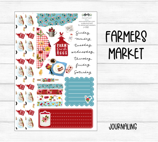 Journaling Kit, Farmers Market, J-332
