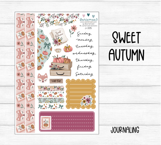 Journaling Kit, Sweet Autumn, J-335