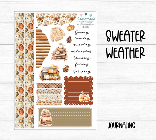 Journaling Kit, Sweater Weather, J-336