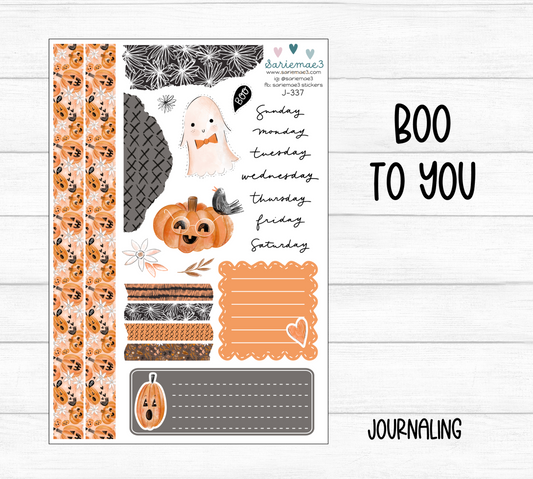 Journaling Kit, Boo To You, J-337