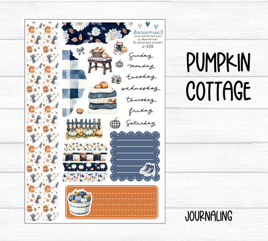 Journaling Kit, Pumpkin Cottage, J-339