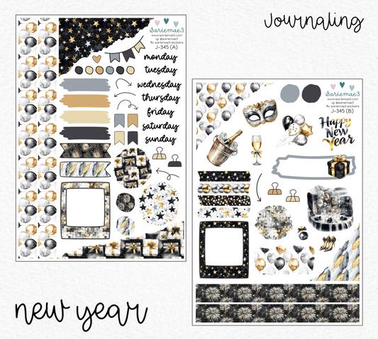 Journaling Kit, New Year, J-345
