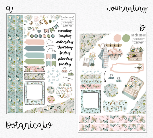 Journaling Kit, Botanicals, J-357