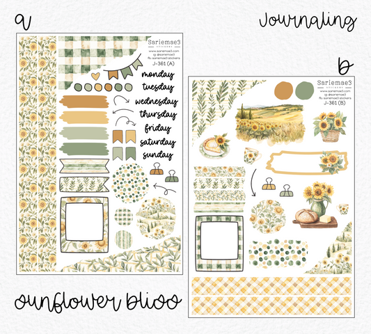 Journaling Kit, Sunflower Bliss, J-361