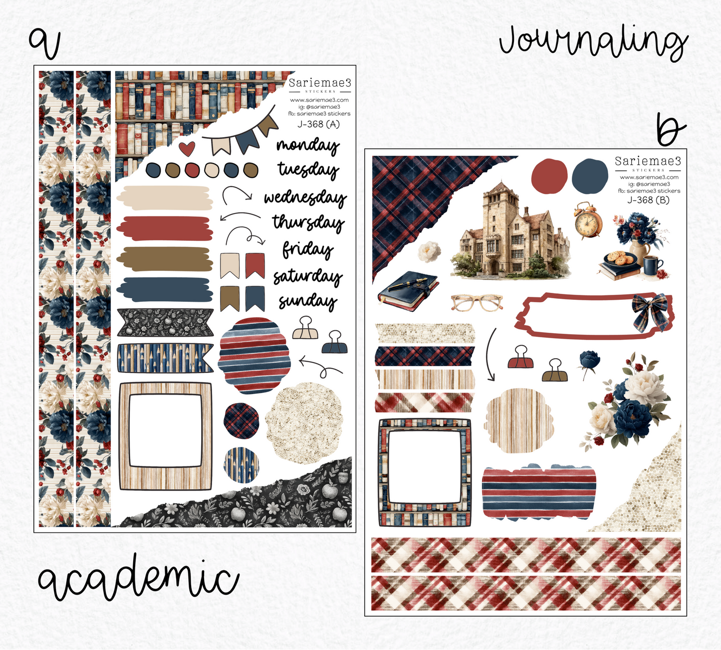 Journaling Kit, Academic, J-368