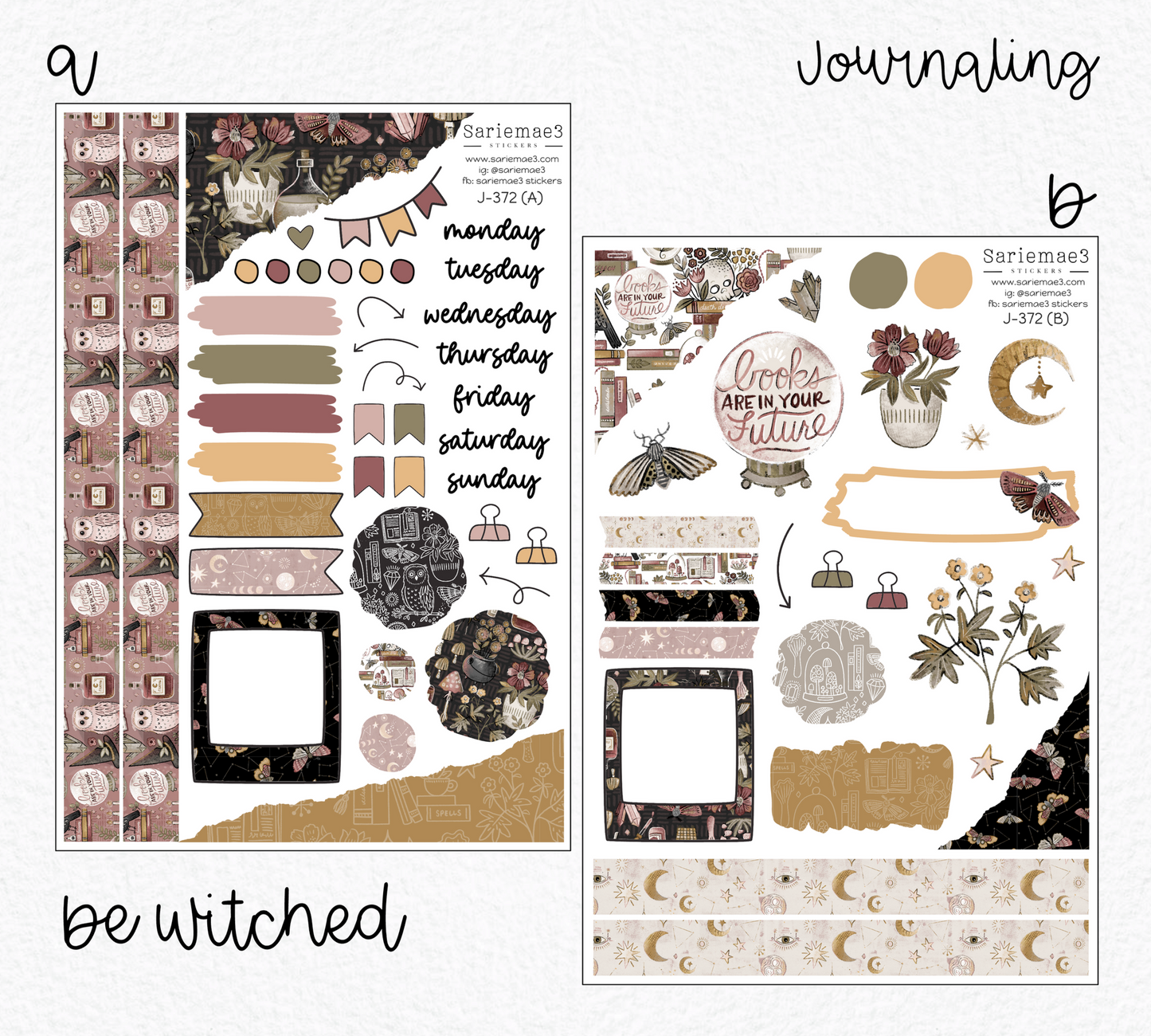 Journaling Kit, Be Witched, J-372