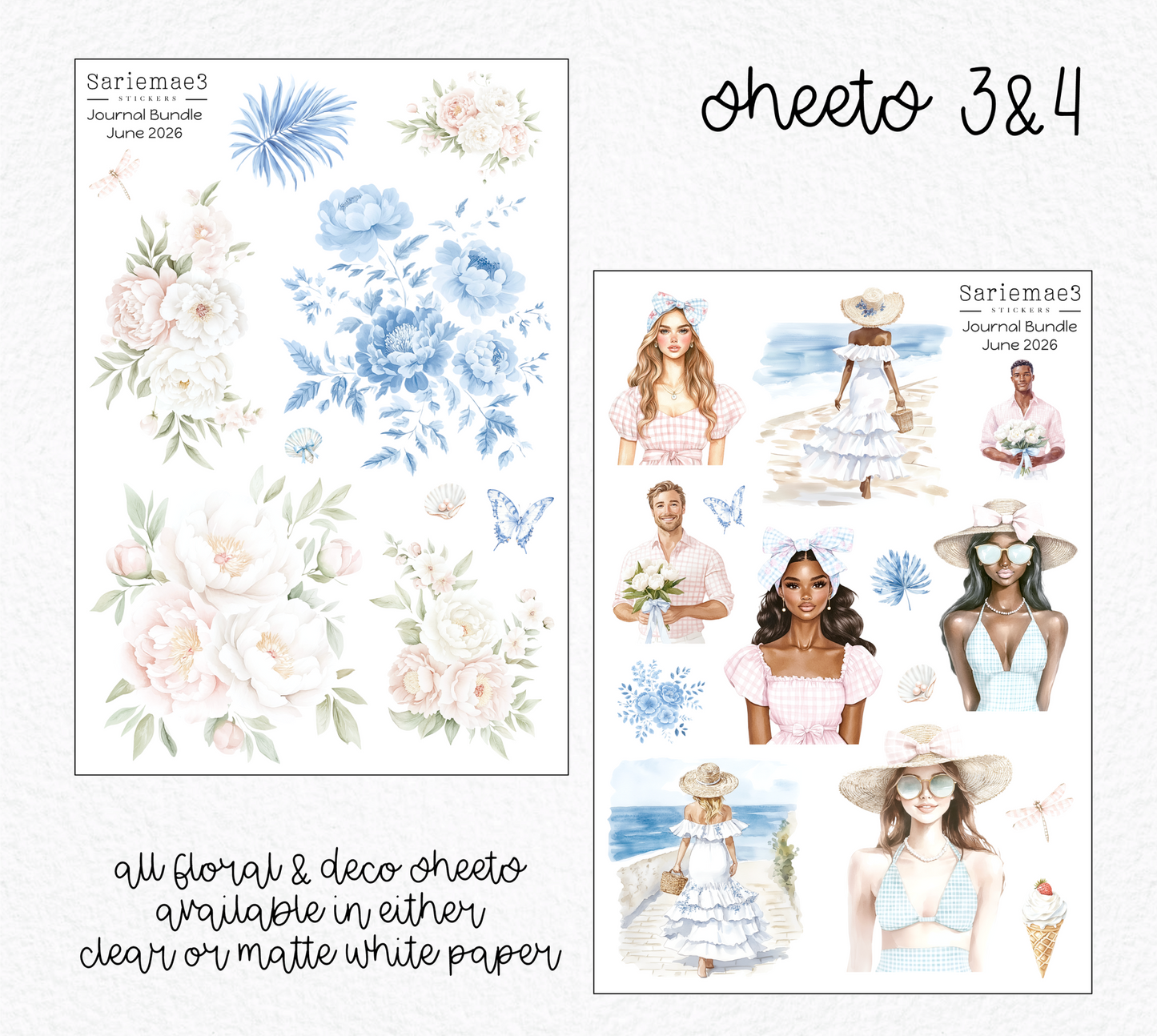 June Journal Bundle (20% off) LIMITED TIME! Available 6/1-6/30