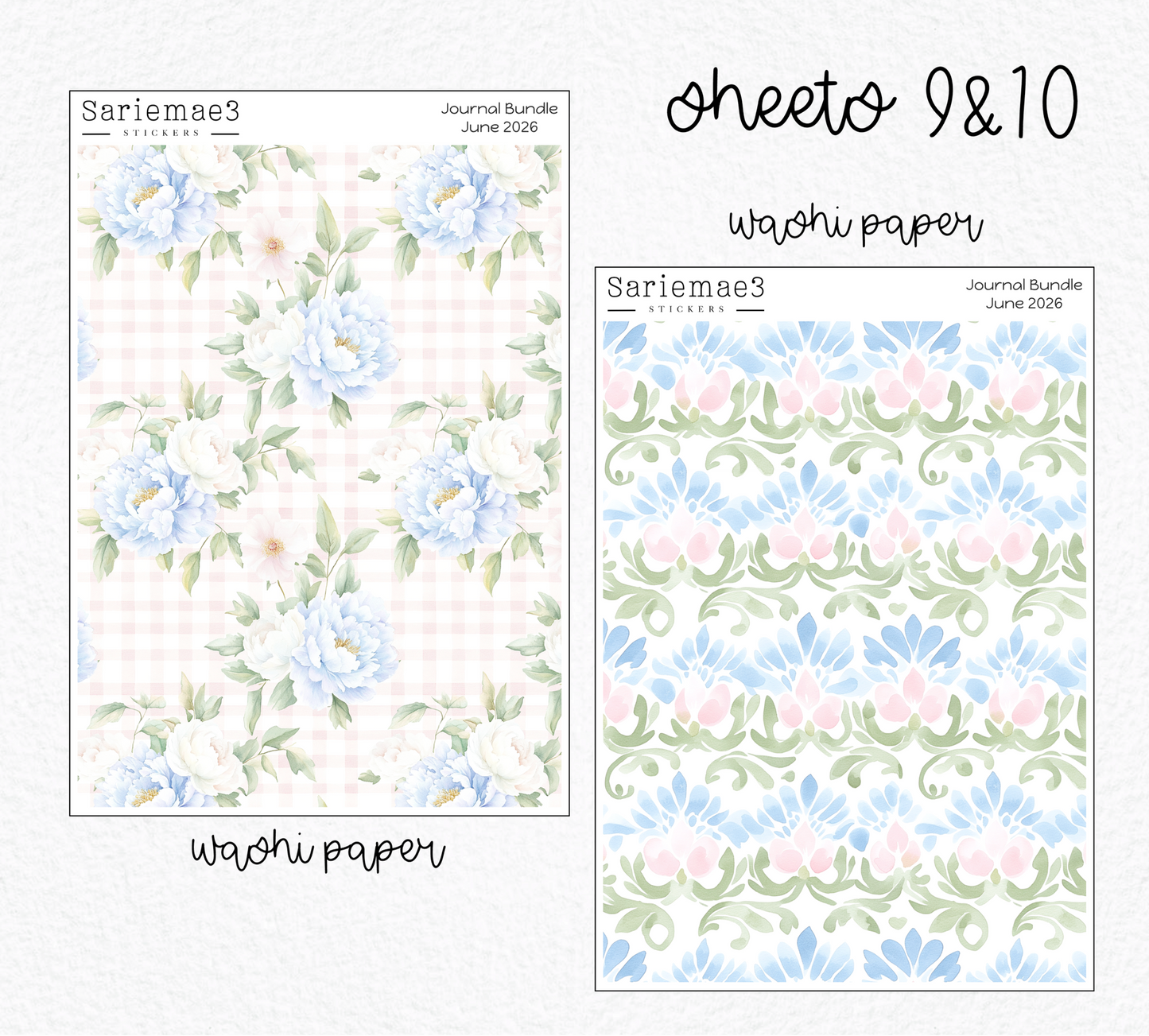 June Journal Bundle (20% off) LIMITED TIME! Available 6/1-6/30