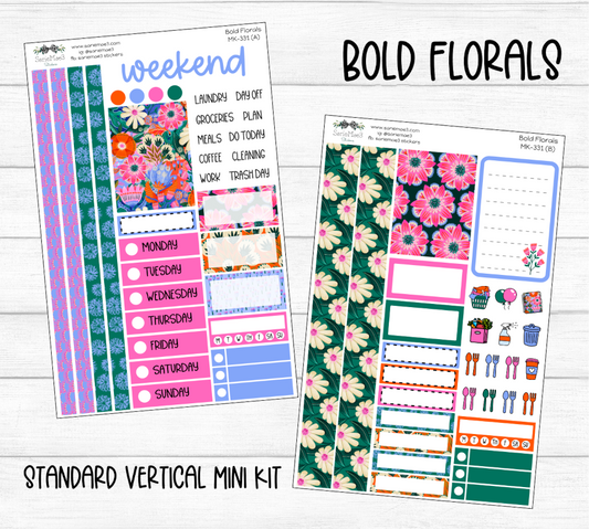 Mini Kit, Bold Florals, MK-331