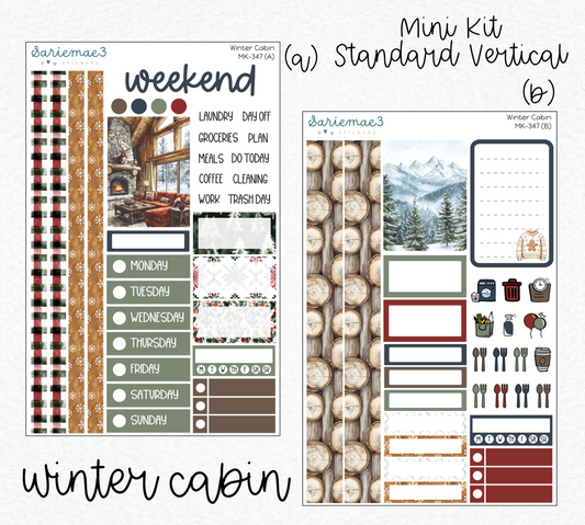 Mini Kit, Winter Cabin, MK-347