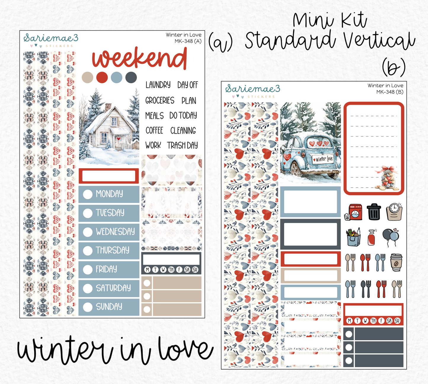 Mini Kit, Winter in Love, MK-348