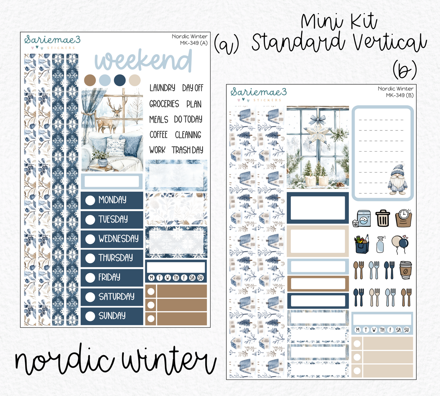 Mini Kit, Nordic Winter, MK-349