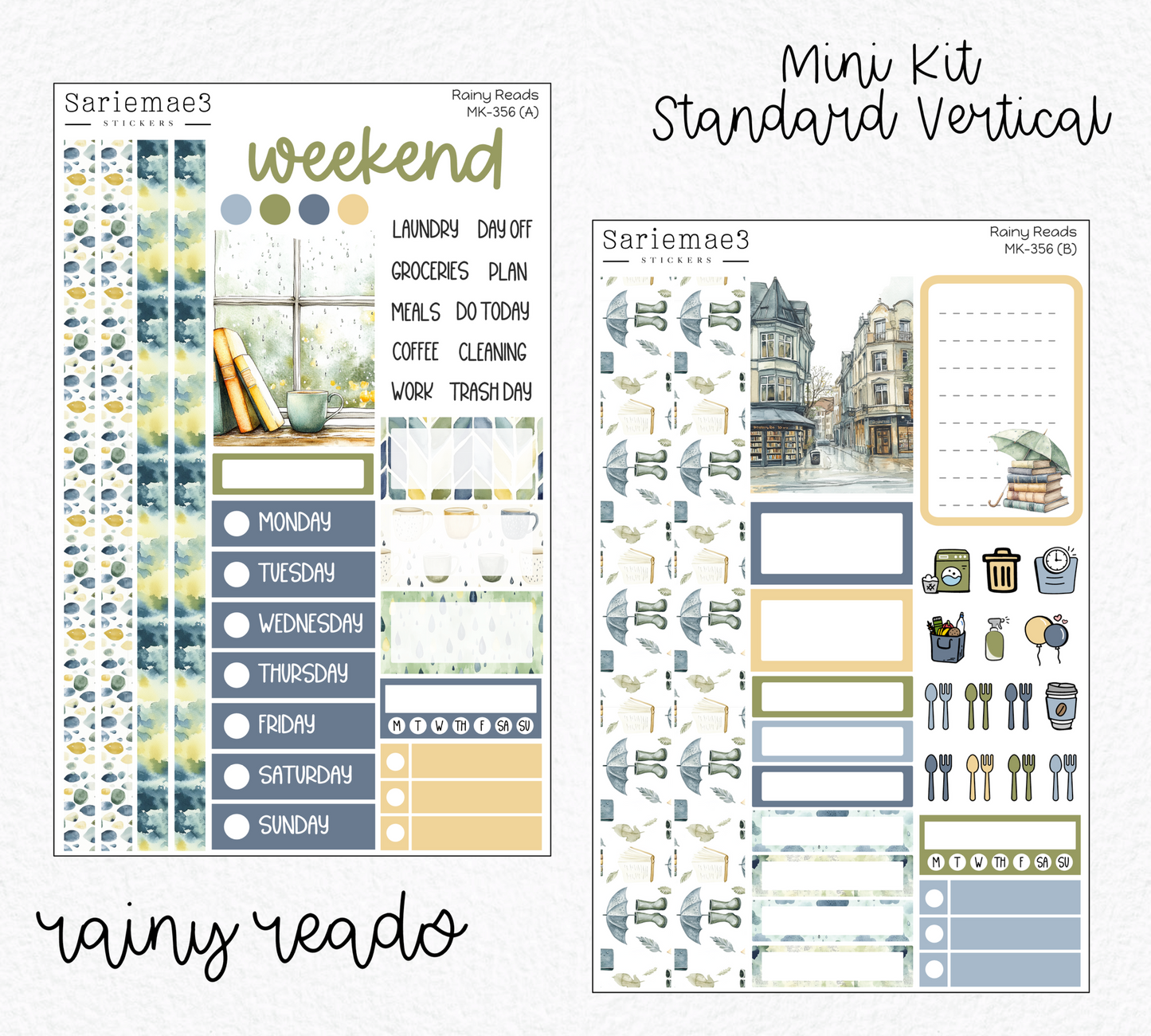 Mini Kit, Rainy Reads, MK-356