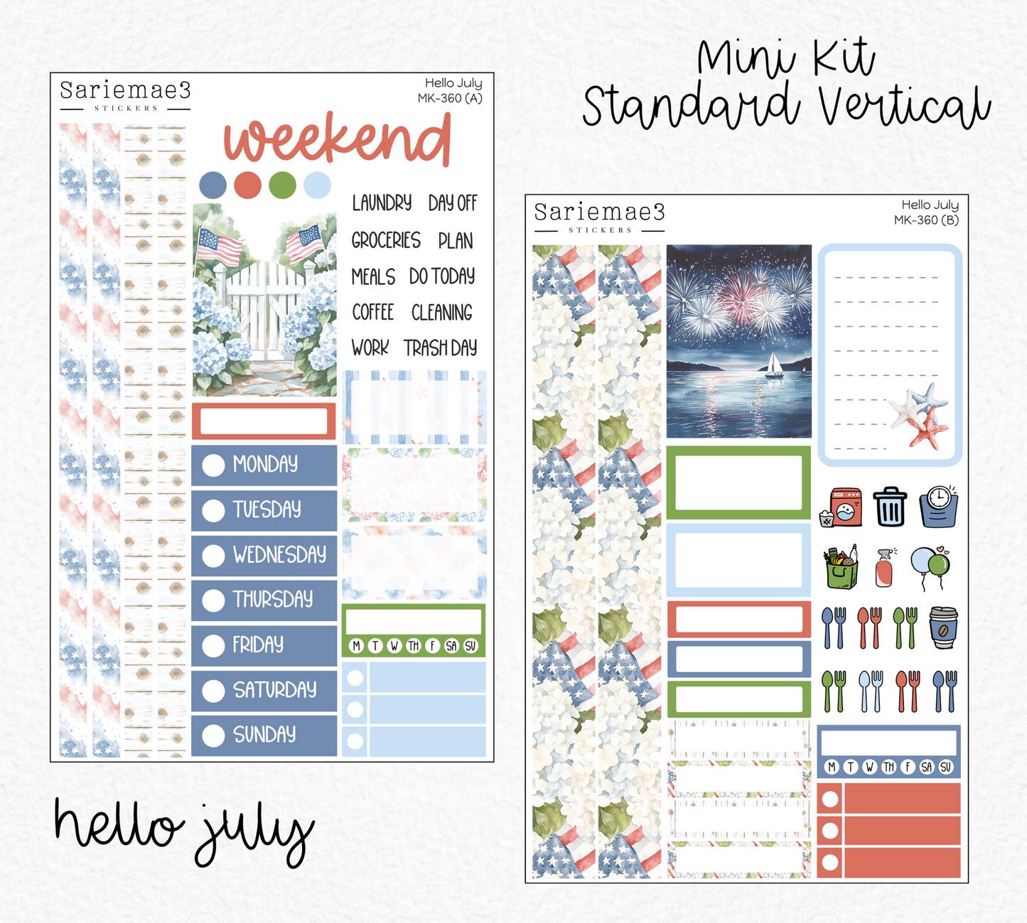 Mini Kit, Hello July, MK-360