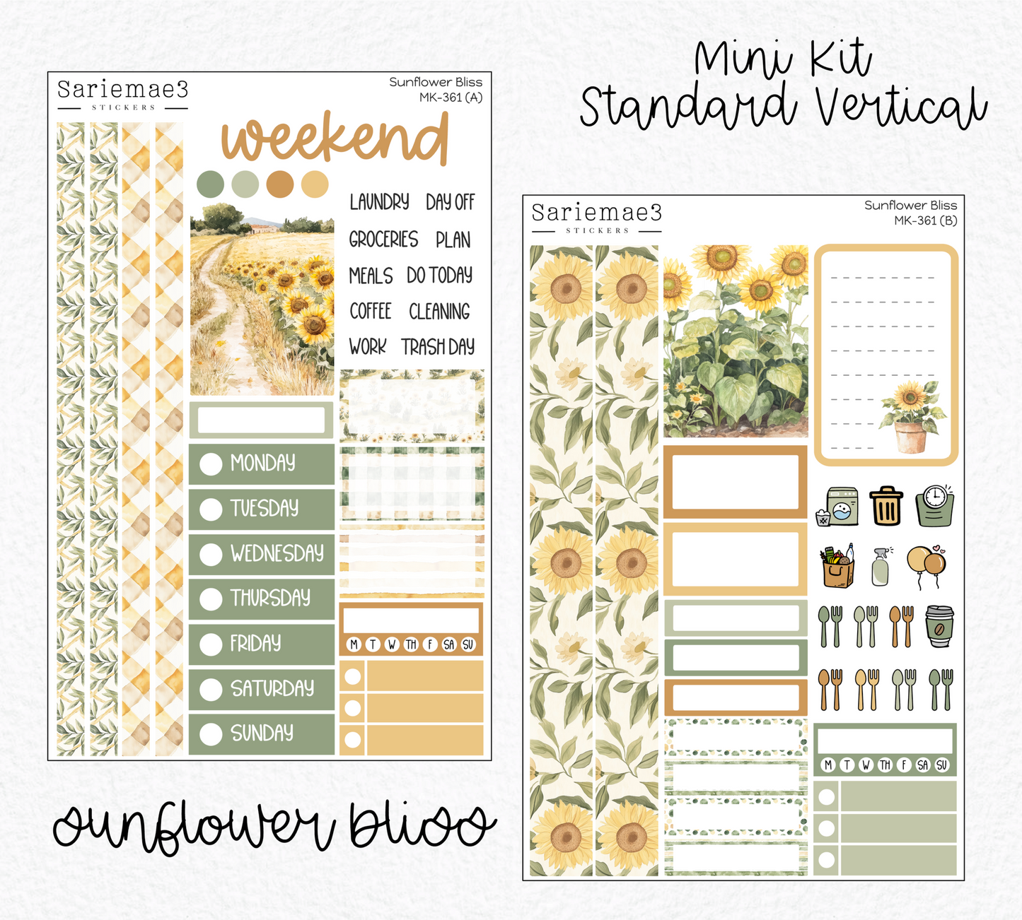 Mini Kit, Sunflower Bliss, MK-361