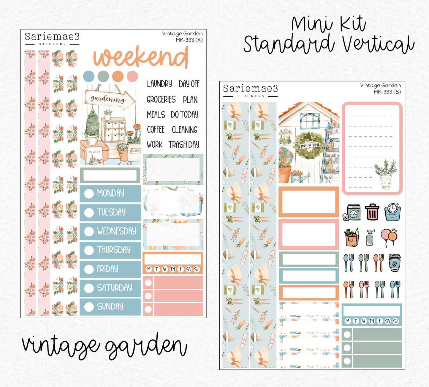 Mini Kit, Vintage Garden, MK-363