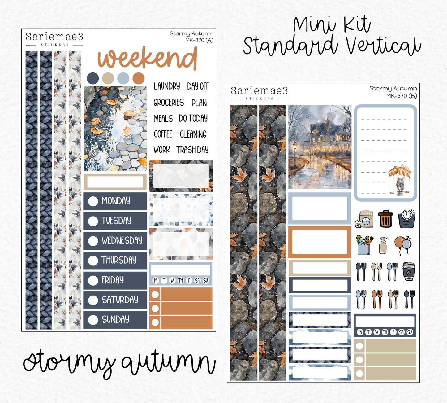 Mini Kit, Stormy Autumn, MK-370
