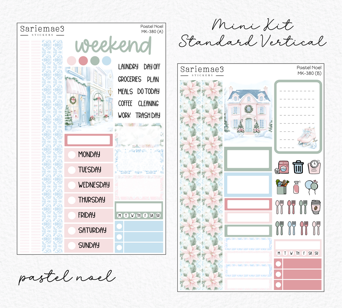 Mini Kit, Pastel Noel, MK-380