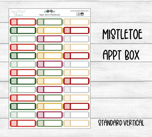 Appt Box (Mistletoe)