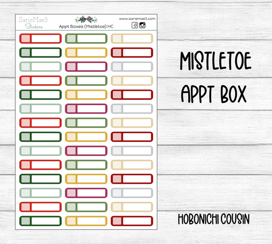 Appt Box (Mistletoe) Hobo Cousin