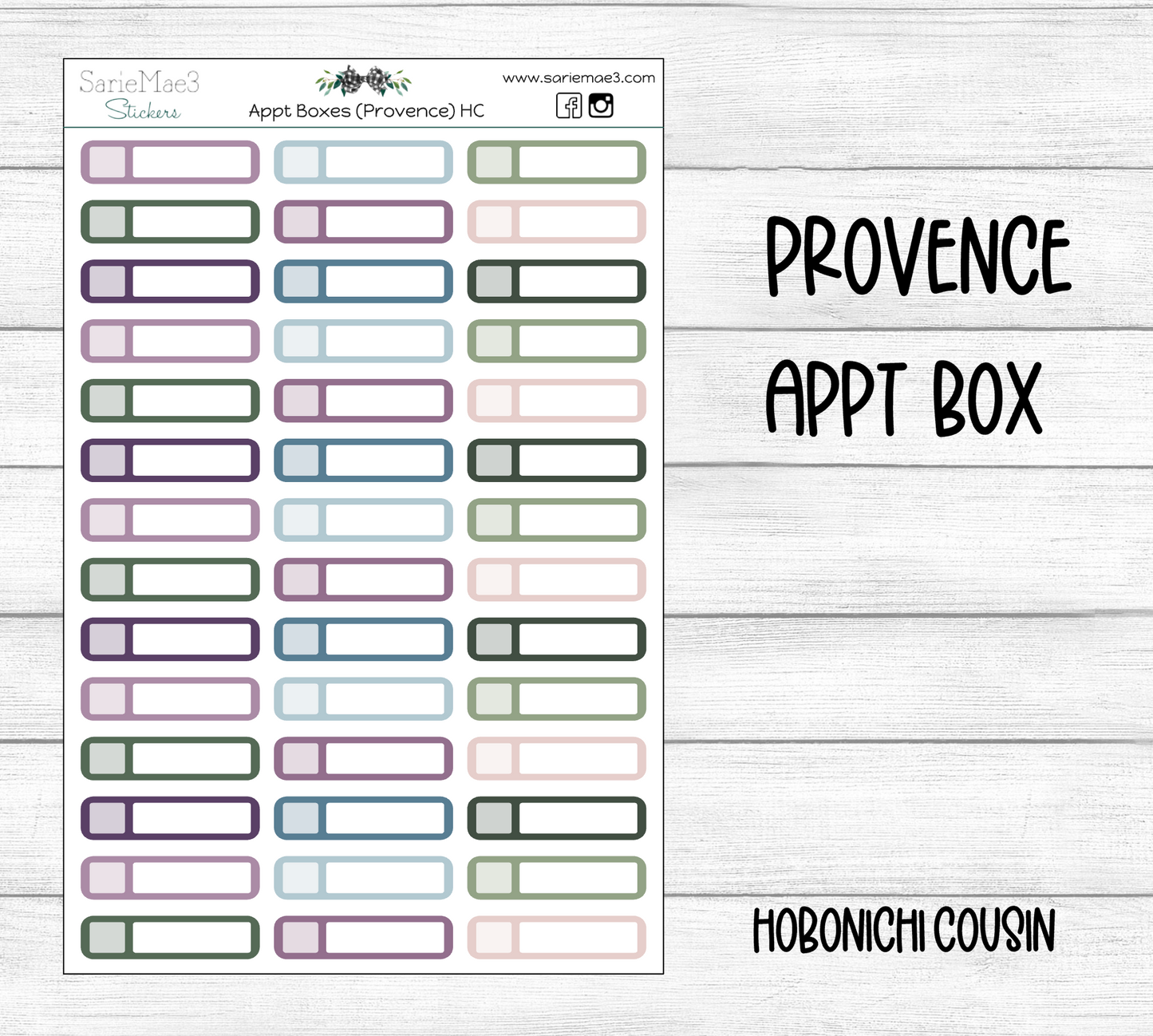 Appt Box (Provence) Hobo Cousin