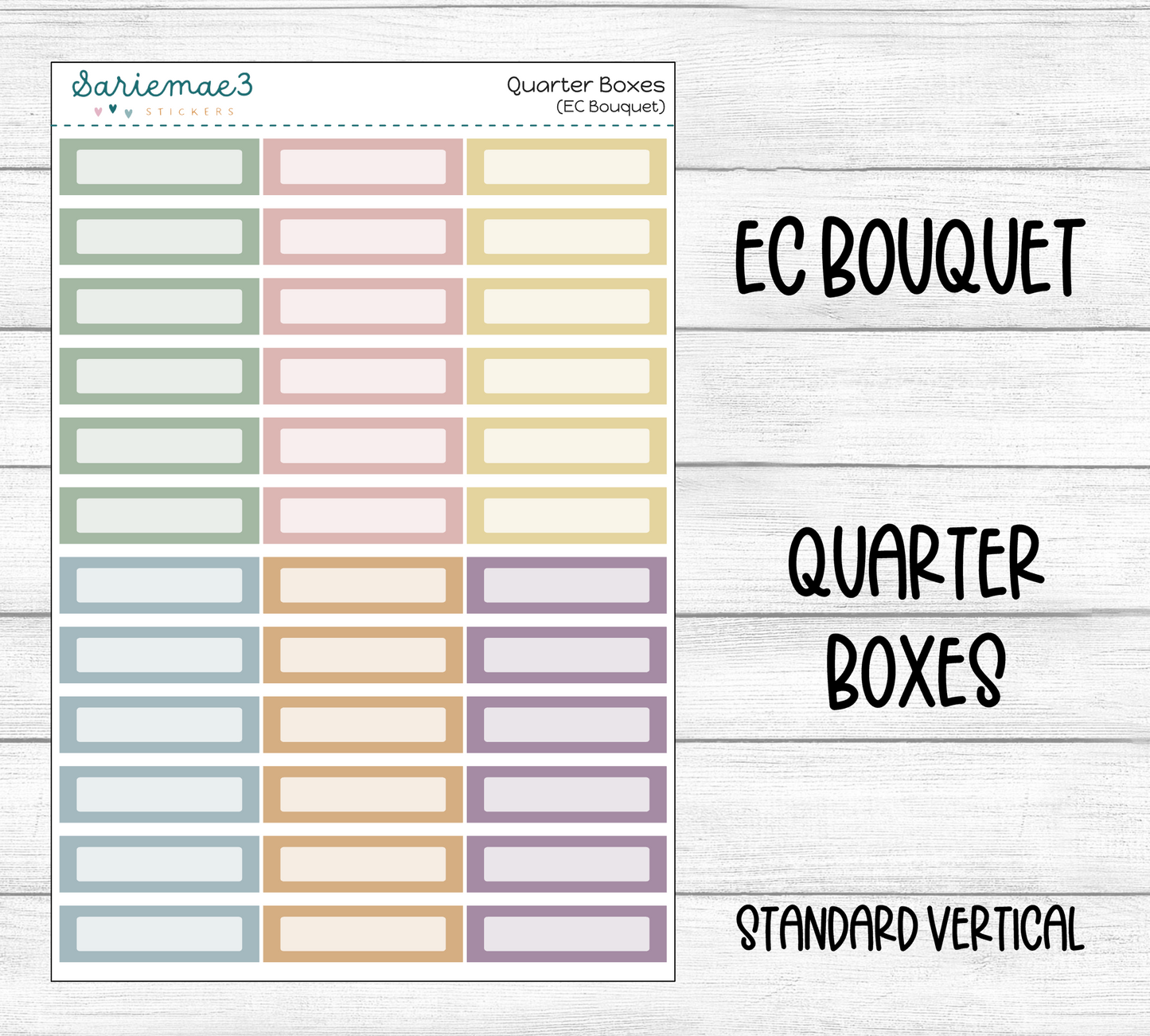 Quarter Boxes (EC Bouquet)