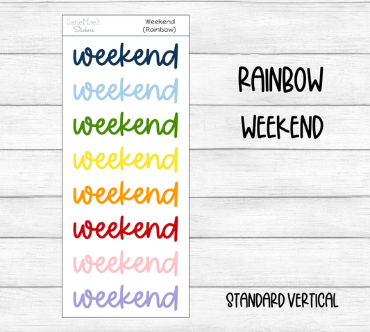 Weekend Script (Rainbow)