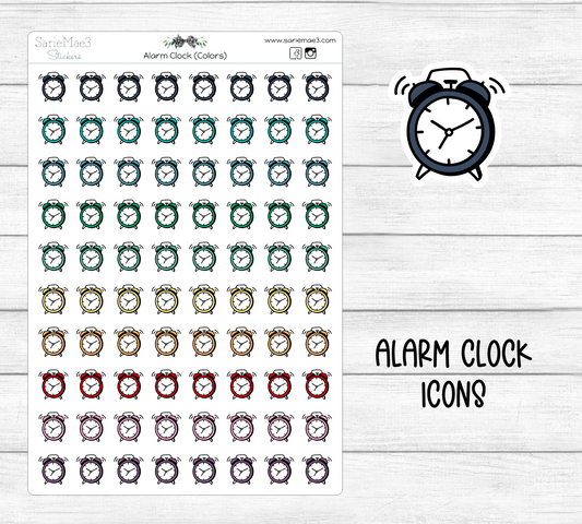 Alarm Clock Icons