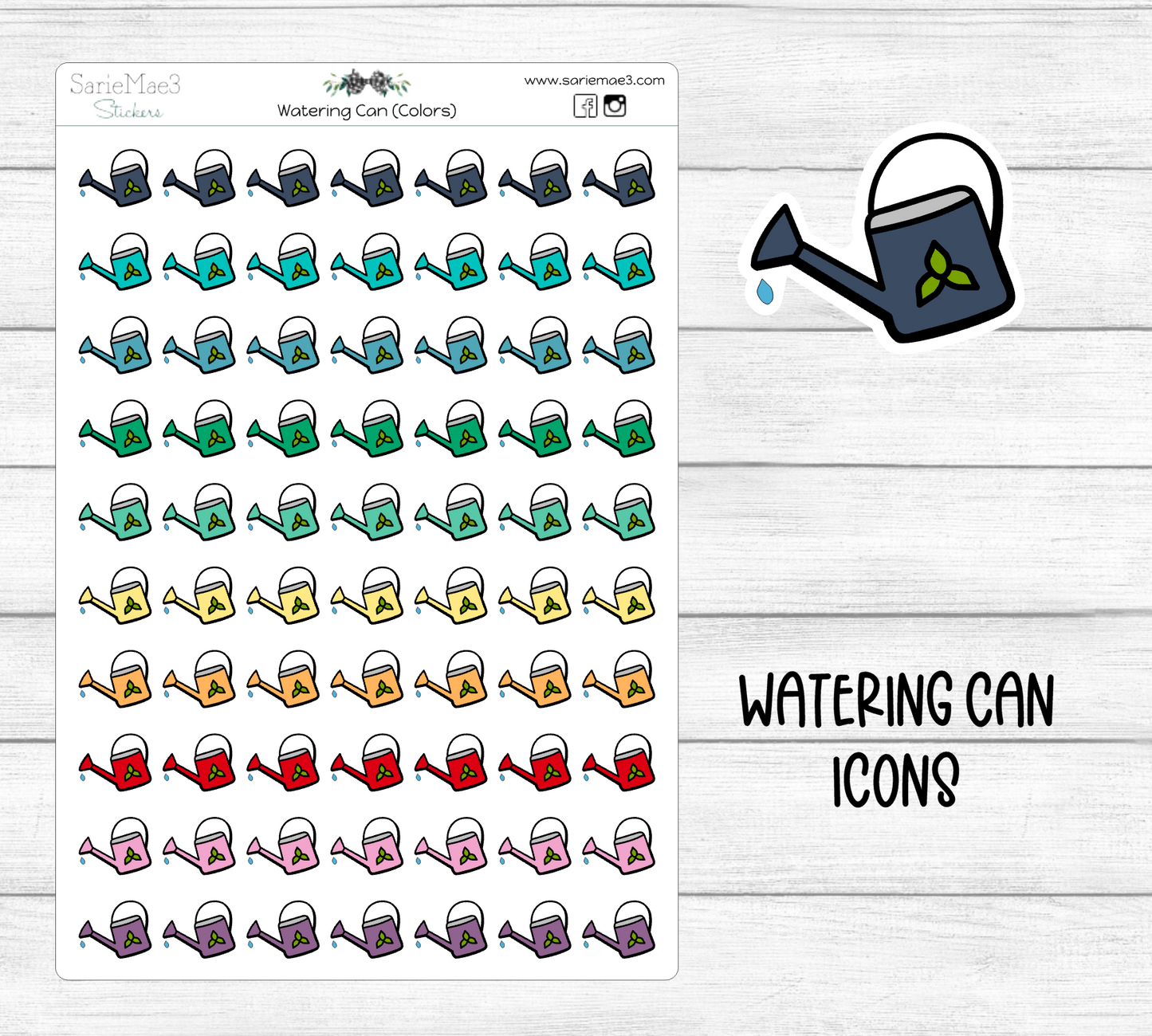 Watering Can Icons