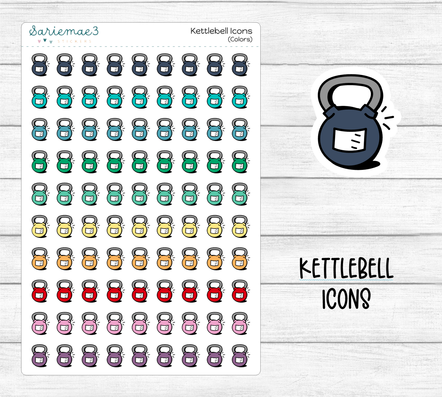 Kettlebell Icons