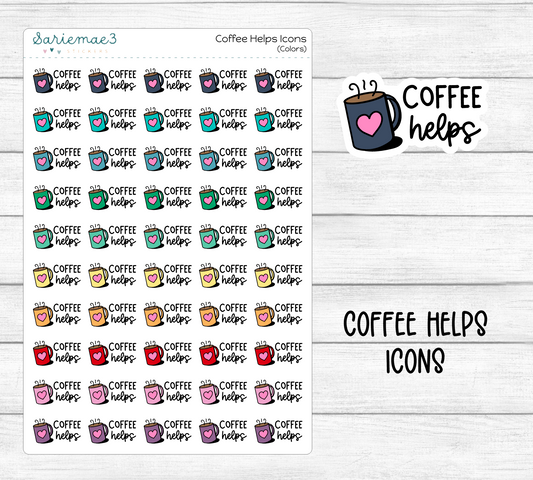 Coffee Helps Icons
