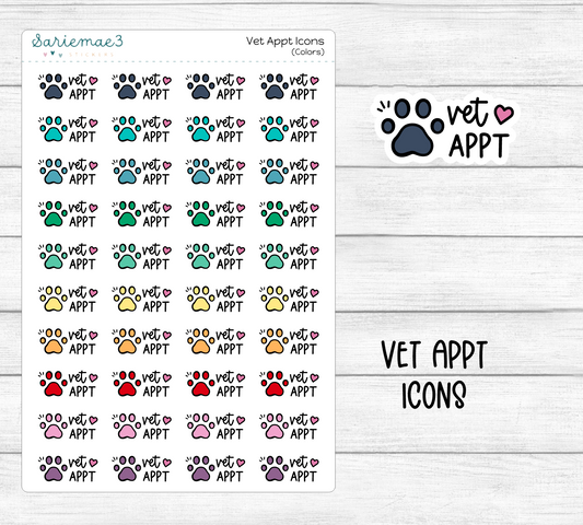 Vet Appt Icons