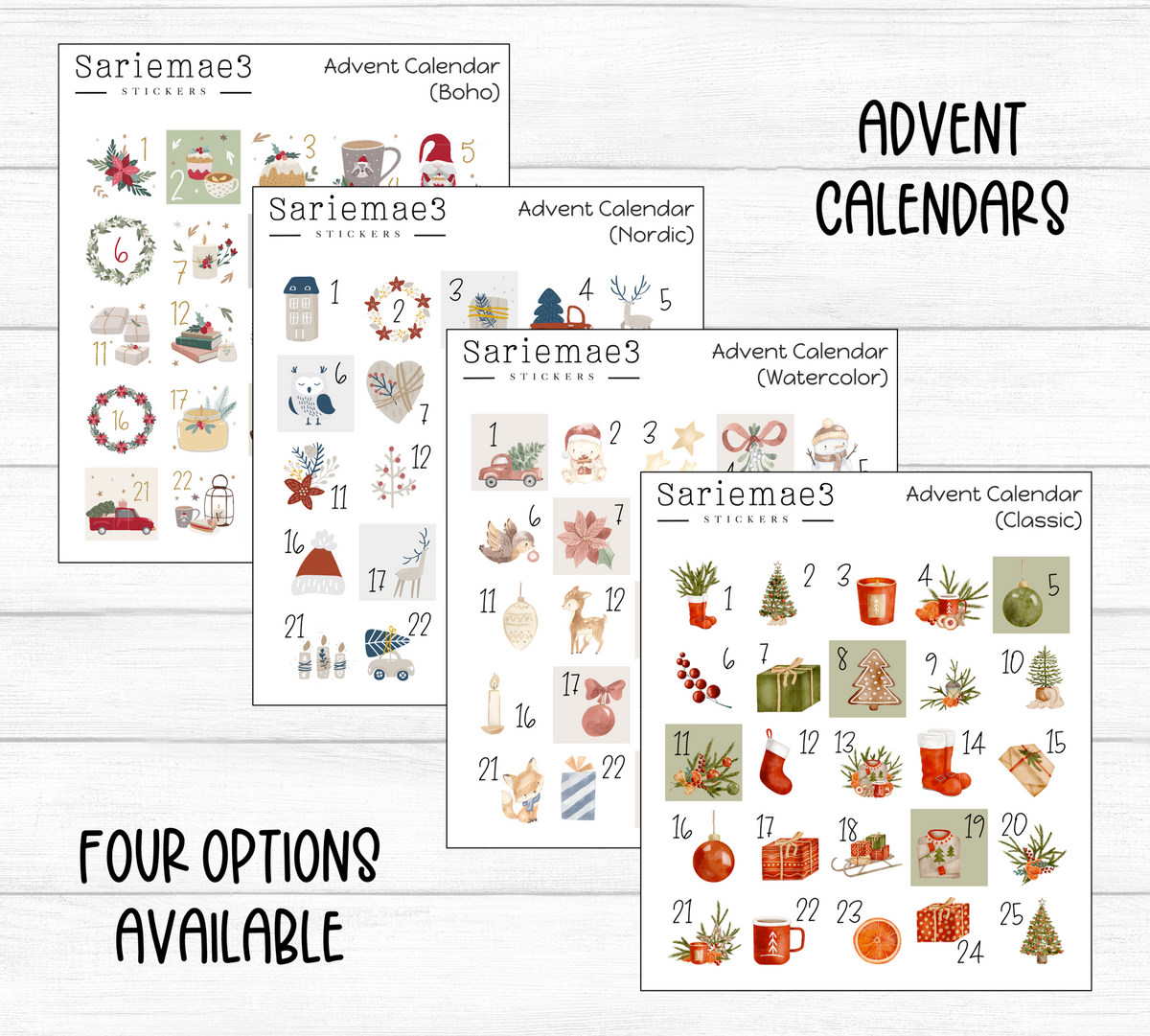 Advent /Countdown Calendars