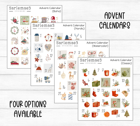 Advent /Countdown Calendars