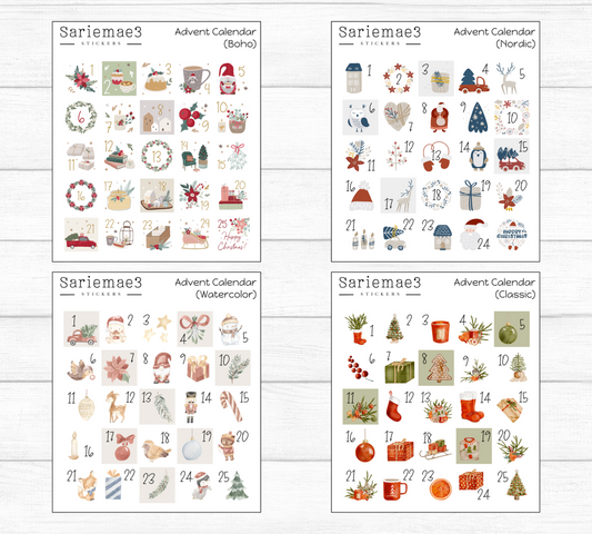 Advent /Countdown Calendars