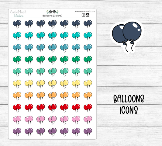 Balloons Icons