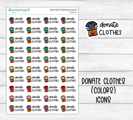 Donate Clothes Icons (Reformat)