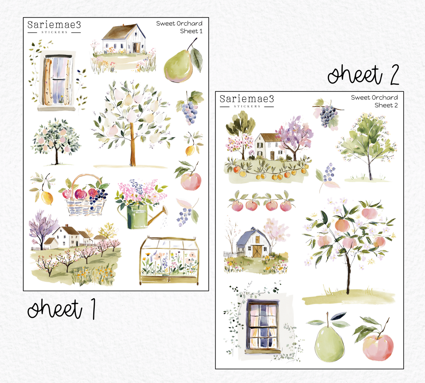 Sweet Orchard Deco Collection