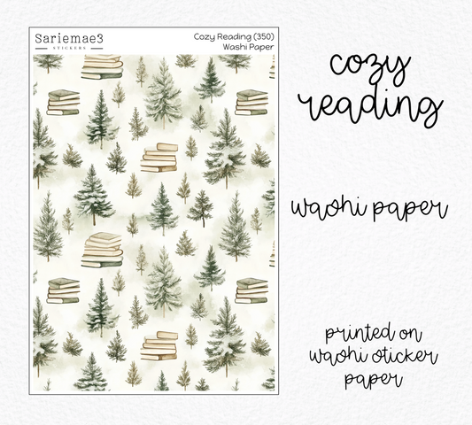 Cozy Reading Washi Paper (Kit 350)