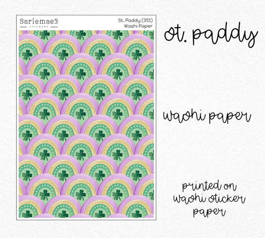 St. Paddy Washi Paper (Kit 351)