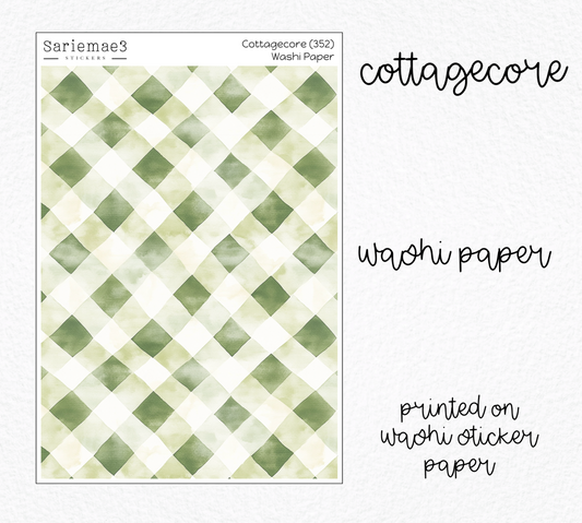 Cottagecore Washi Paper (Kit 352)