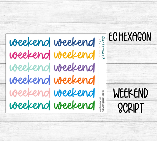 Weekend Script (EC Hexagon)