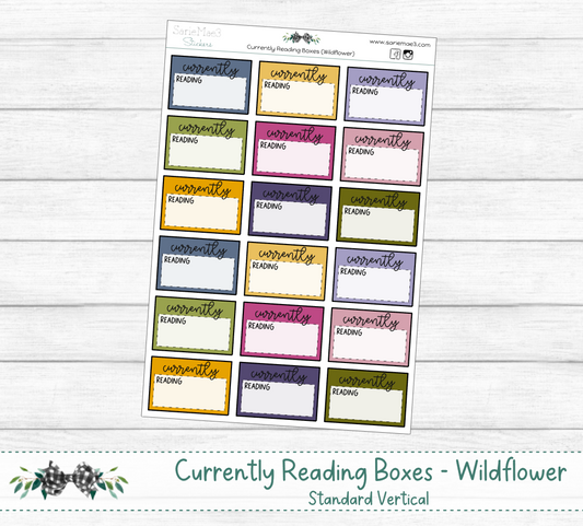Currently Reading Boxes (Wildflower)