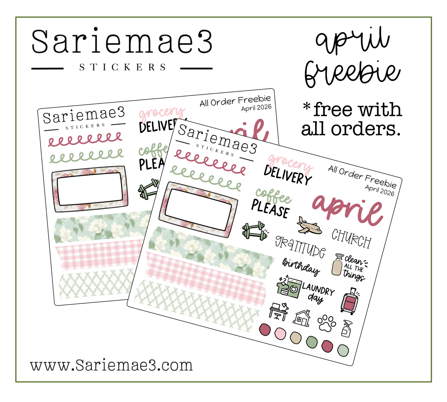 April 2026 Freebie