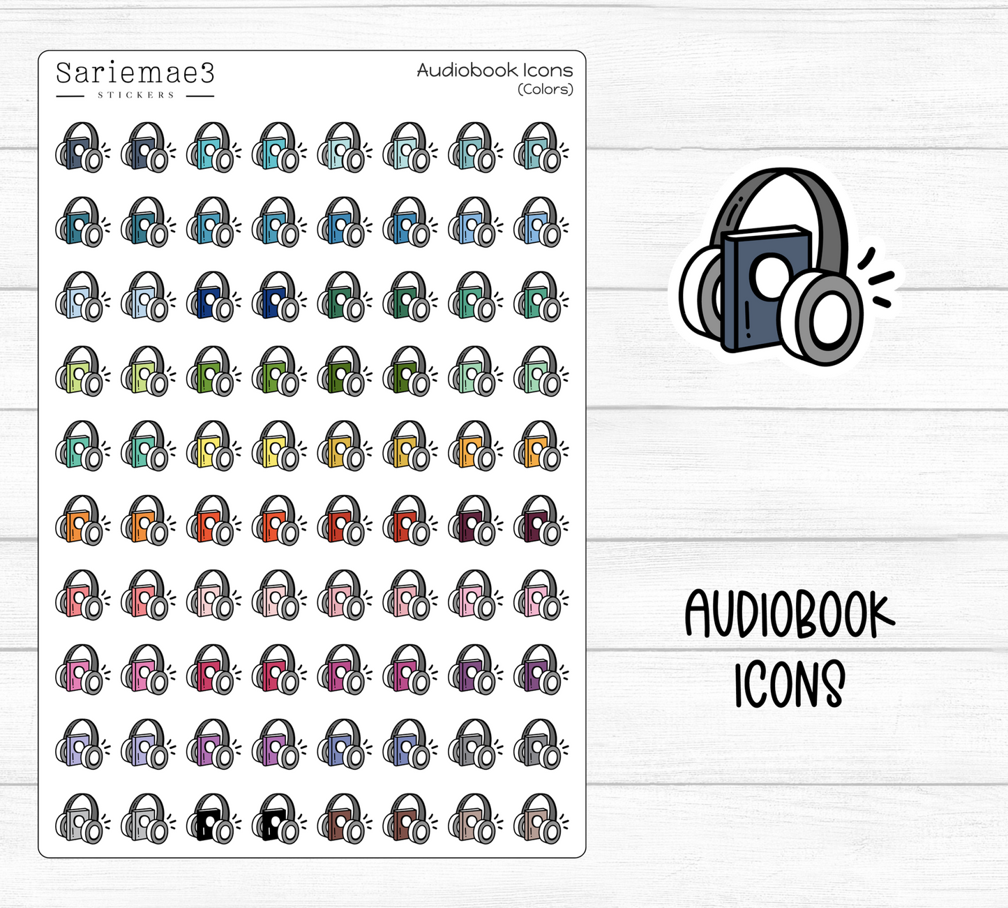Audiobooks Icons