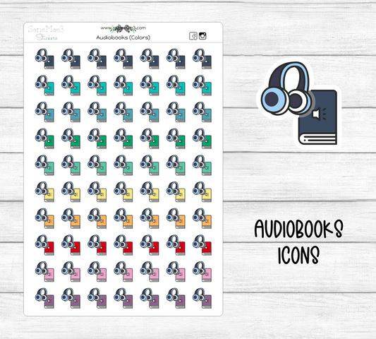 Audiobooks Icons