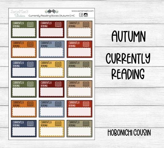 Currently Reading Boxes (Autumn) Hobo Cousin