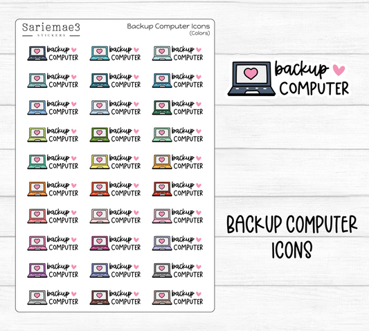 Backup Computer Icons