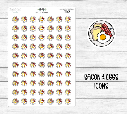 Bacon & Eggs Icons