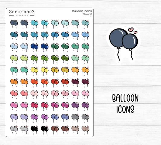 Balloons Icons